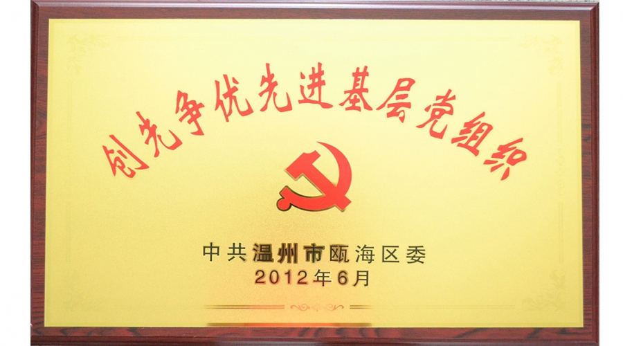 2012年創(chuàng)先爭優(yōu)先進(jìn)基層黨組織