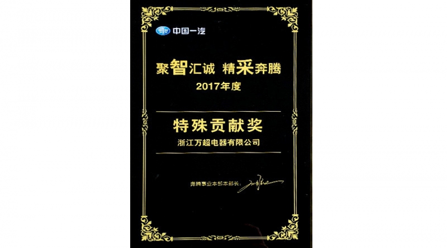 2017年特殊貢獻(xiàn)獎(jiǎng)